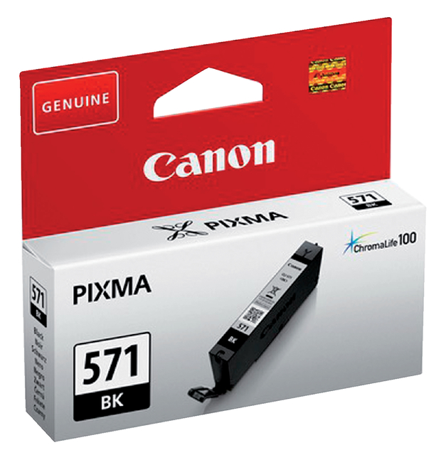 Inktcartridge Canon CLI-571 zwart afbeelding