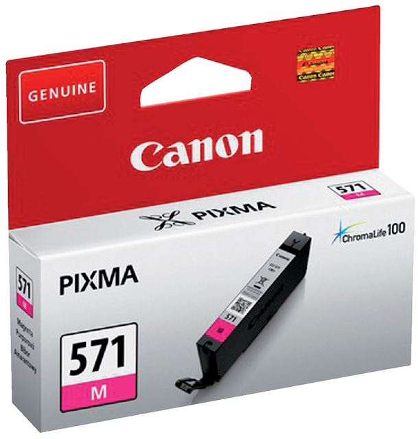 Inktcartridge Canon CLI-571 rood afbeelding