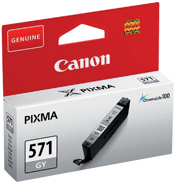 Inktcartridge Canon CLI-571 grijs afbeelding