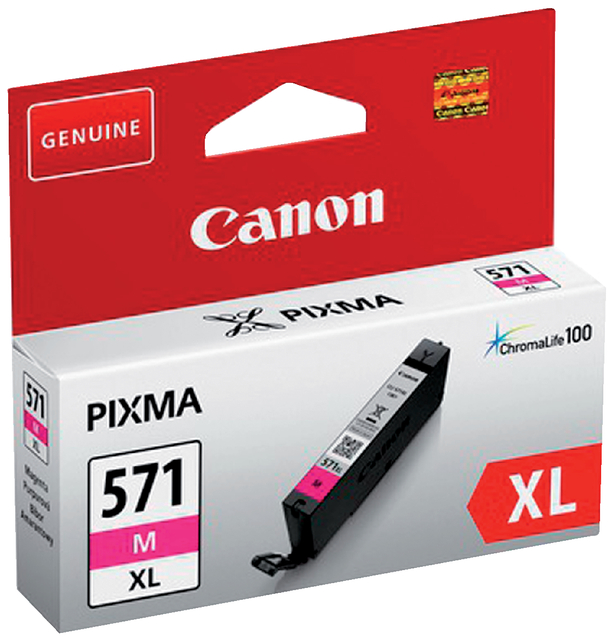 Inktcartridge Canon CLI-571XL rood afbeelding