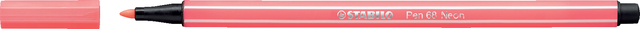 Viltstift STABILO Pen 68/040 medium neon rood afbeelding