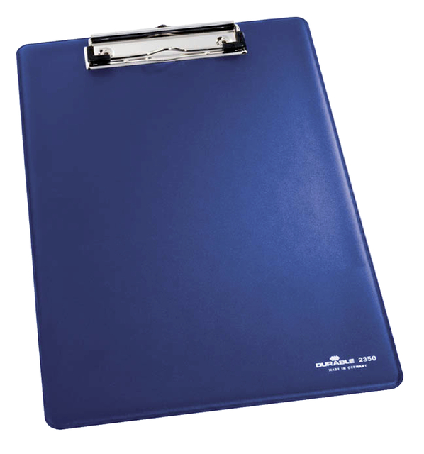 Klembord Durable 2350 A4 met kopklem blauw afbeelding