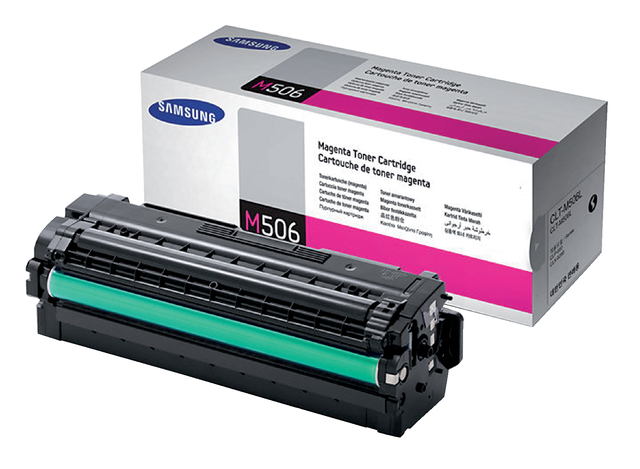 Tonercartridge Sam/hp CLT-M506L rood afbeelding