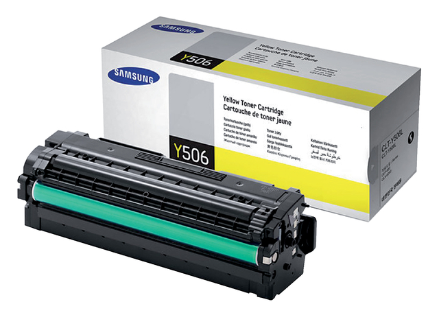 Tonercartridge Sam/hp CLT-Y506L geel afbeelding
