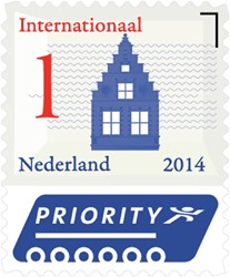Postzegel Internationaal Waarde 1 Echt Hollands zelfklevend set à 50 stuks