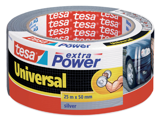 Duct tape tesa® extra Power Universal 25mx50mm grijs afbeelding