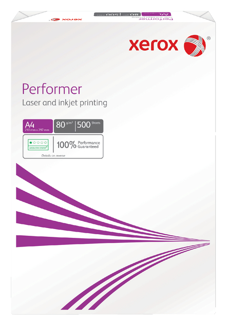 Kopieerpapier Xerox Performer A4 80gr wit 500 vel afbeelding