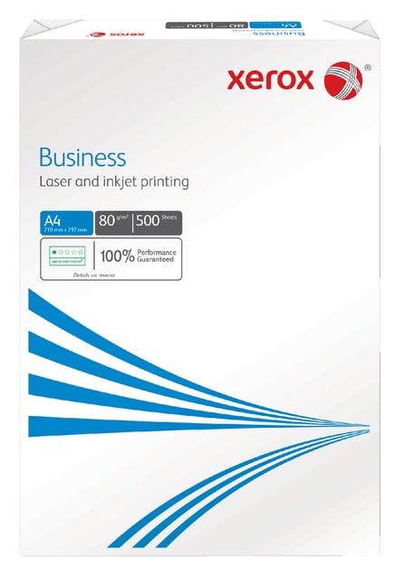 Kopieerpapier Xerox Business A4 80gr wit 500 vel afbeelding