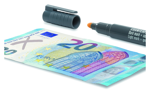 Valsgeld detectiepen Safescan 30 grijs afbeelding