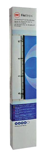 Filestrip GBC 34-gaats A4 transparant 100stuks — Foto 2 van 2