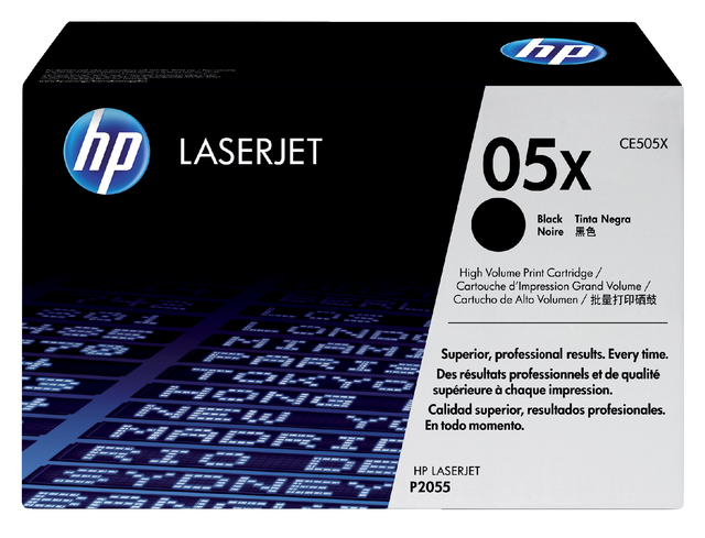 Tonercartridge HP CE505X 05X zwart afbeelding