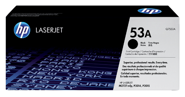 Tonercartridge HP Q7553A 53A zwart afbeelding