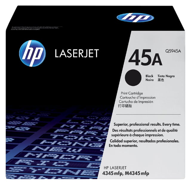 Tonercartridge HP Q5945A 45A zwart afbeelding