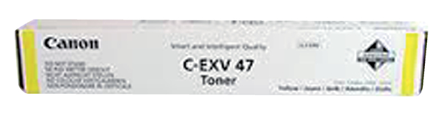 Tonercartridge Canon C-EXV 47 geel afbeelding