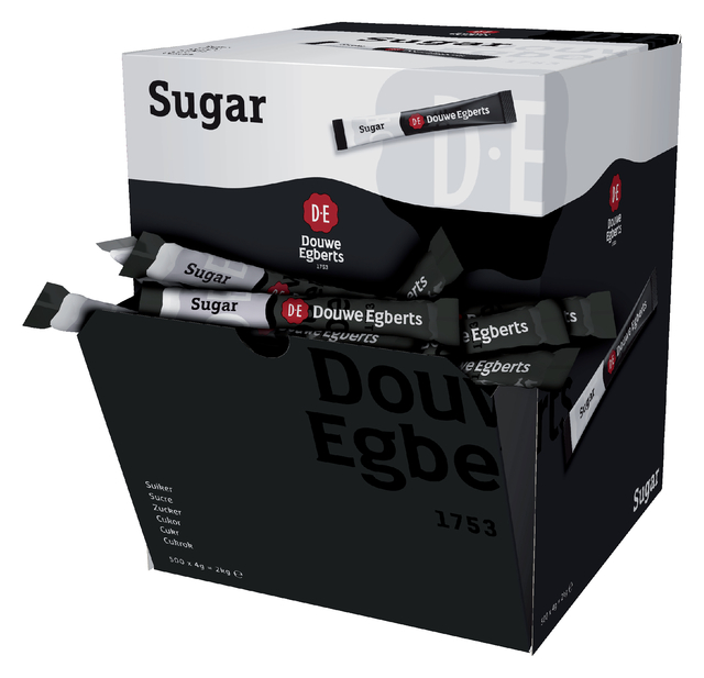 Suikersticks Douwe Egberts 500x4gr — Foto 2 van 2