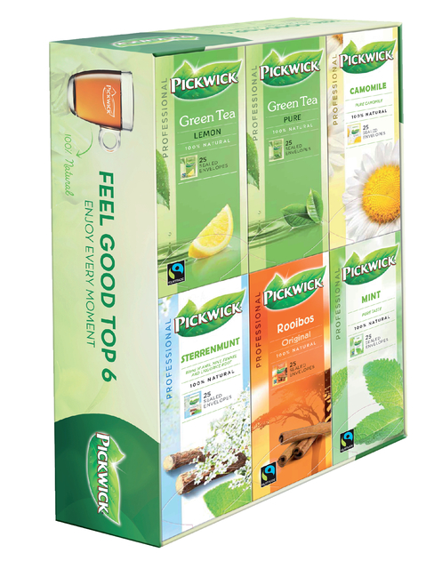 Thee Pickwick multipack original 6x25st feel good afbeelding