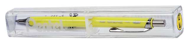 Vulpotlood Pentel Orenz B 0.3mm geel afbeelding