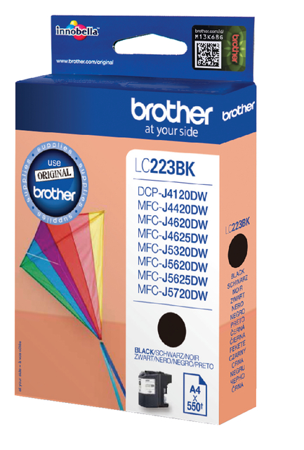 Inktcartridge Brother LC-223BK zwart afbeelding