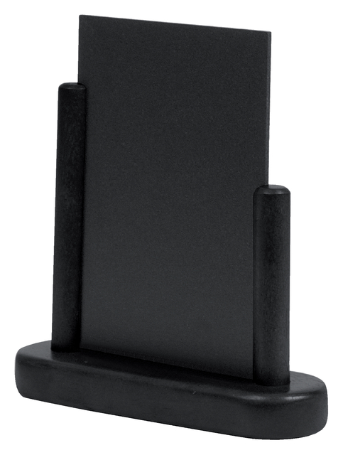Krijtbord Securit 170x160x50mm zwart hout afbeelding