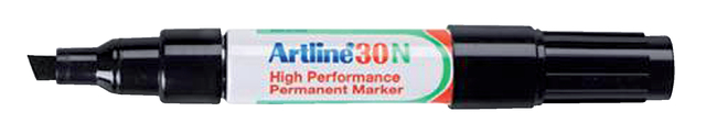 Viltstift Artline 30 schuin 2-5mm zwart afbeelding