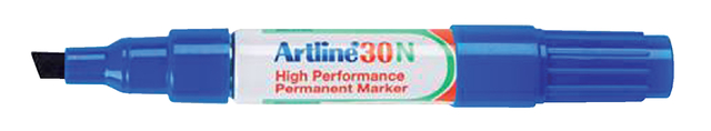 Viltstift Artline 30 schuin 2-5mm blauw afbeelding