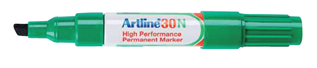 Viltstift Artline 30 schuin 2-5mm groen afbeelding
