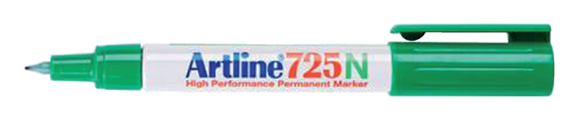 Fineliner Artline 725 rond fijn groen afbeelding
