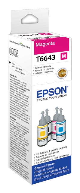 Navulinkt Epson T6643 rood afbeelding