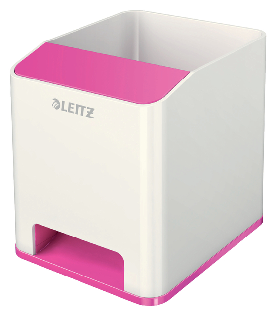 Pennenhouder Leitz WOW wit/roze afbeelding
