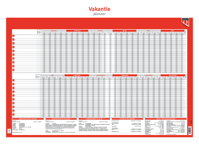 Vakantieplanner 2025 Quantore afbeelding