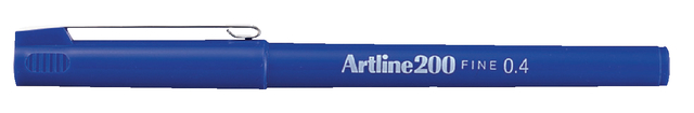Fineliner Artline 200 rond fijn blauw afbeelding