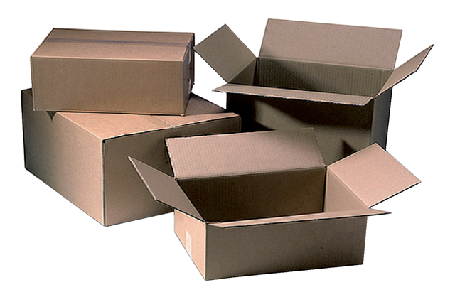 Verzenddoos CleverPack enkelgolf 200x150x100mm bruin pak à 25 stuks afbeelding
