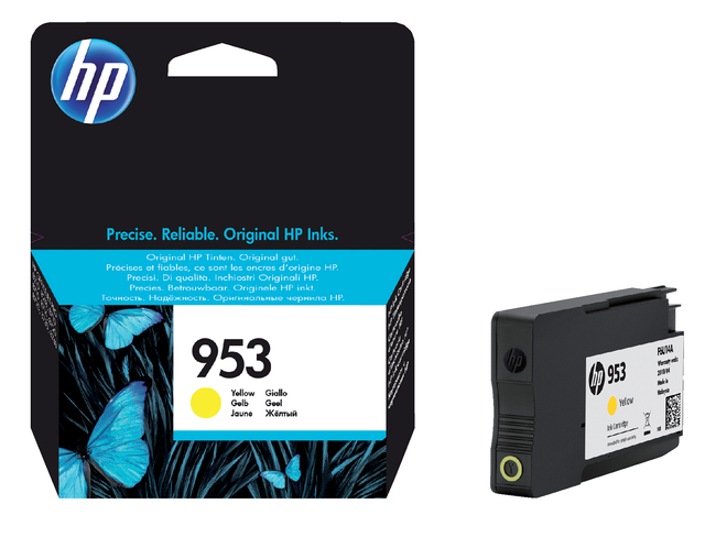 Inktcartridge HP F6U14AE 953 geel afbeelding