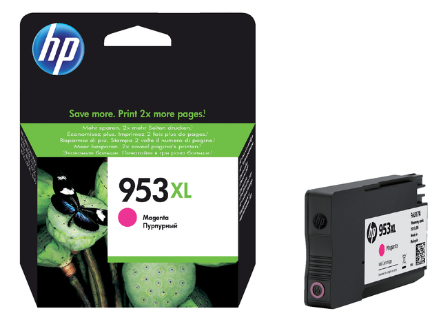 Inktcartridge HP F6U17AE 953XL rood afbeelding