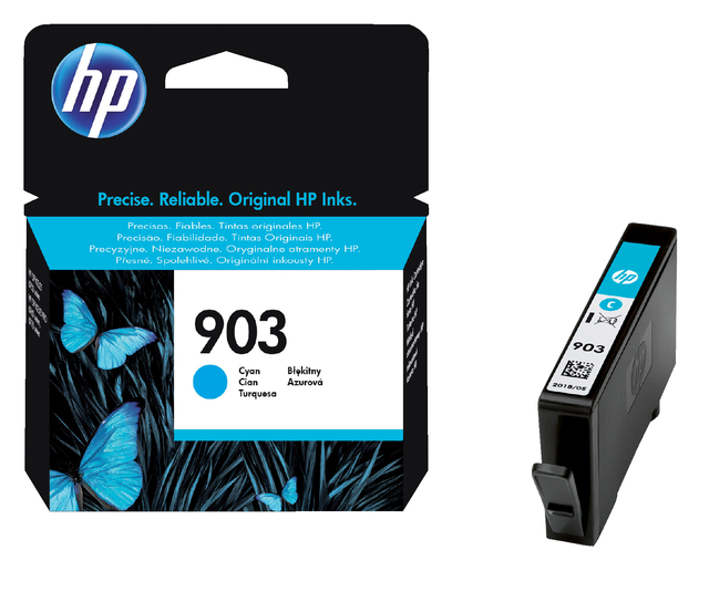 Inktcartridge HP T6L87AE 903 blauw afbeelding