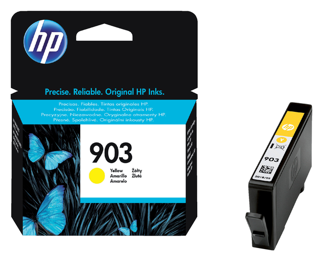 Inktcartridge HP T6L95AE 903 geel afbeelding