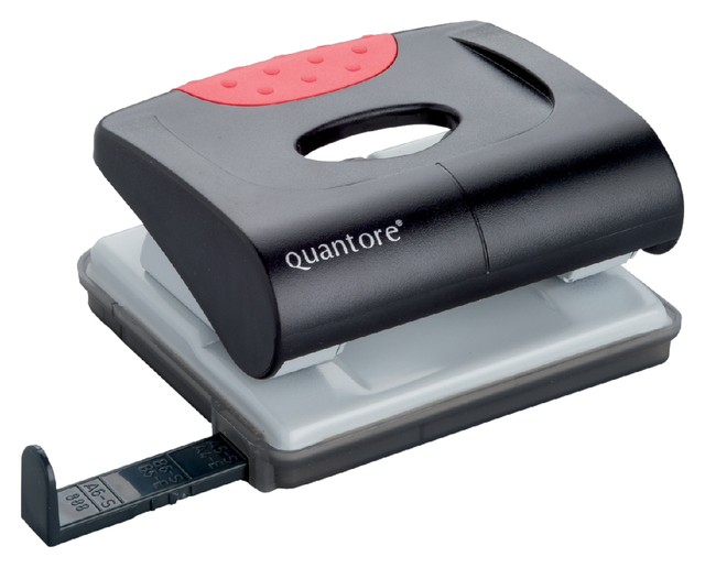 Perforator Quantore basis 2-gaats 20vel zwart afbeelding