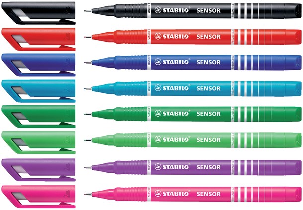 Stabilo 189/46 - Sensor FINELINER Pen 03 mm Nero 189/46 - (PK10