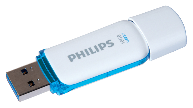 USB stick 3.0 Philips Snow USB-A 16GB blauw afbeelding