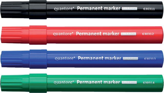Permanent marker Quantore rond 1-1.5mm rood — Foto 2 van 2