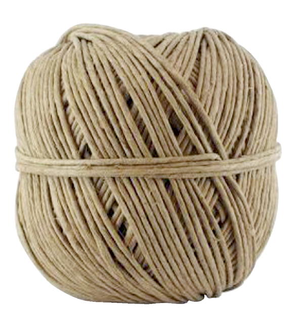 Henneptouw Muller 3-draads Ø ±2.4mm ca 50 meter afbeelding