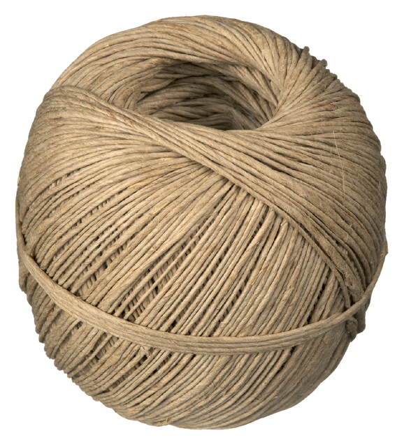 Henneptouw Muller 3-draads Ø ±2.4mm ca 100 meter afbeelding