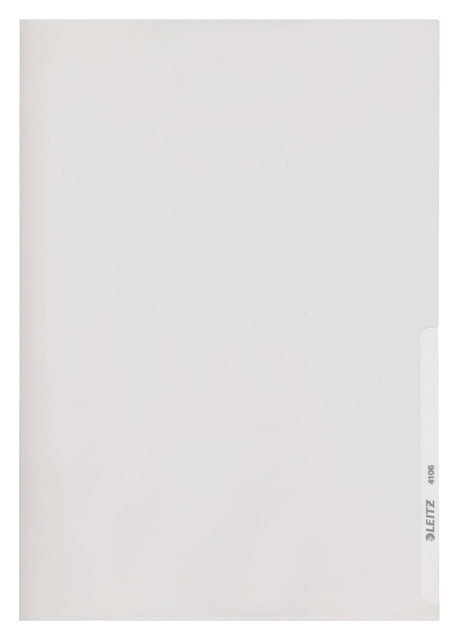 L-map Leitz Premium copy safe 0.15mm PVC A4 glashelder afbeelding