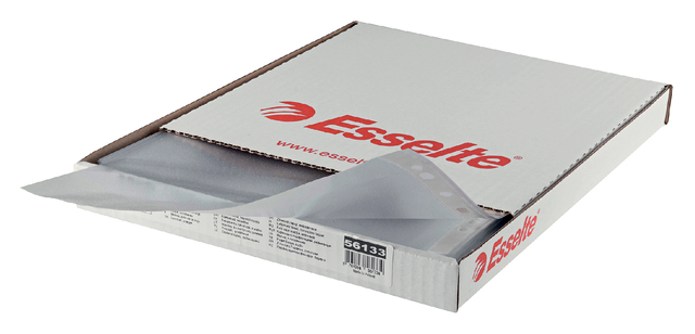 Showtas Esselte copy safe 0.06mm PP A4 glashelder 100 stuks afbeelding
