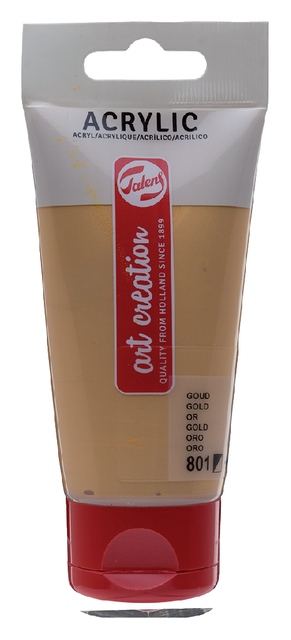 Acrylverf Talens Art Creation 801 goud tube à 75ml afbeelding