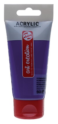 Acrylverf Talens Art Creation 568 permanentblauwviolet tube à 75ml