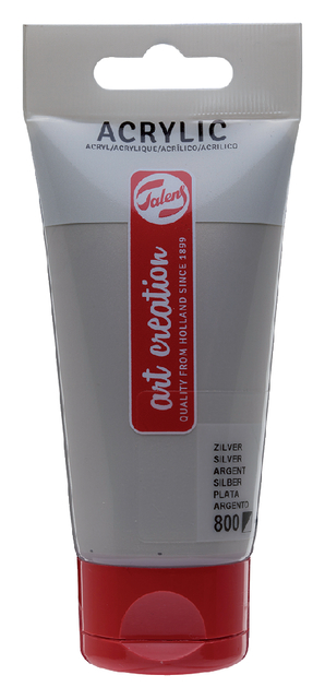 Acrylverf Talens Art Creation 800 zilver tube à 75ml afbeelding