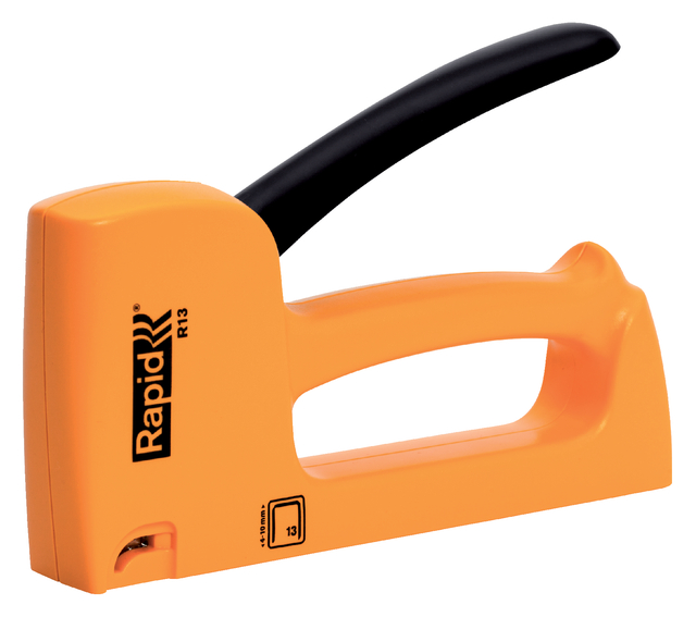 Nietpistool Rapid R13 13/4-10 ABS geel blister afbeelding