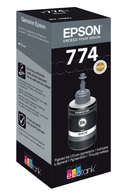 Navulinkt Epson 774 T7741 zwart afbeelding