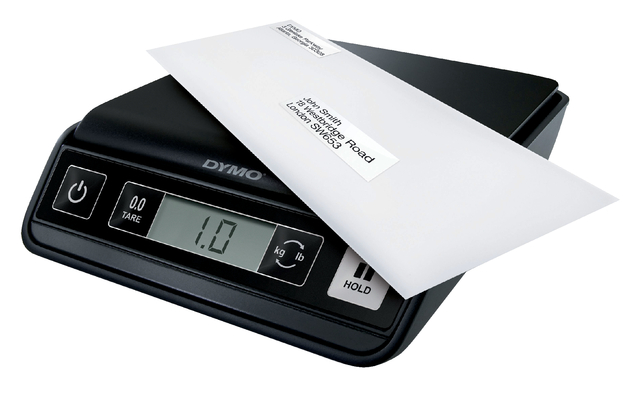 Briefweger Dymo M2 digitaal tot 2000 gram zwart afbeelding